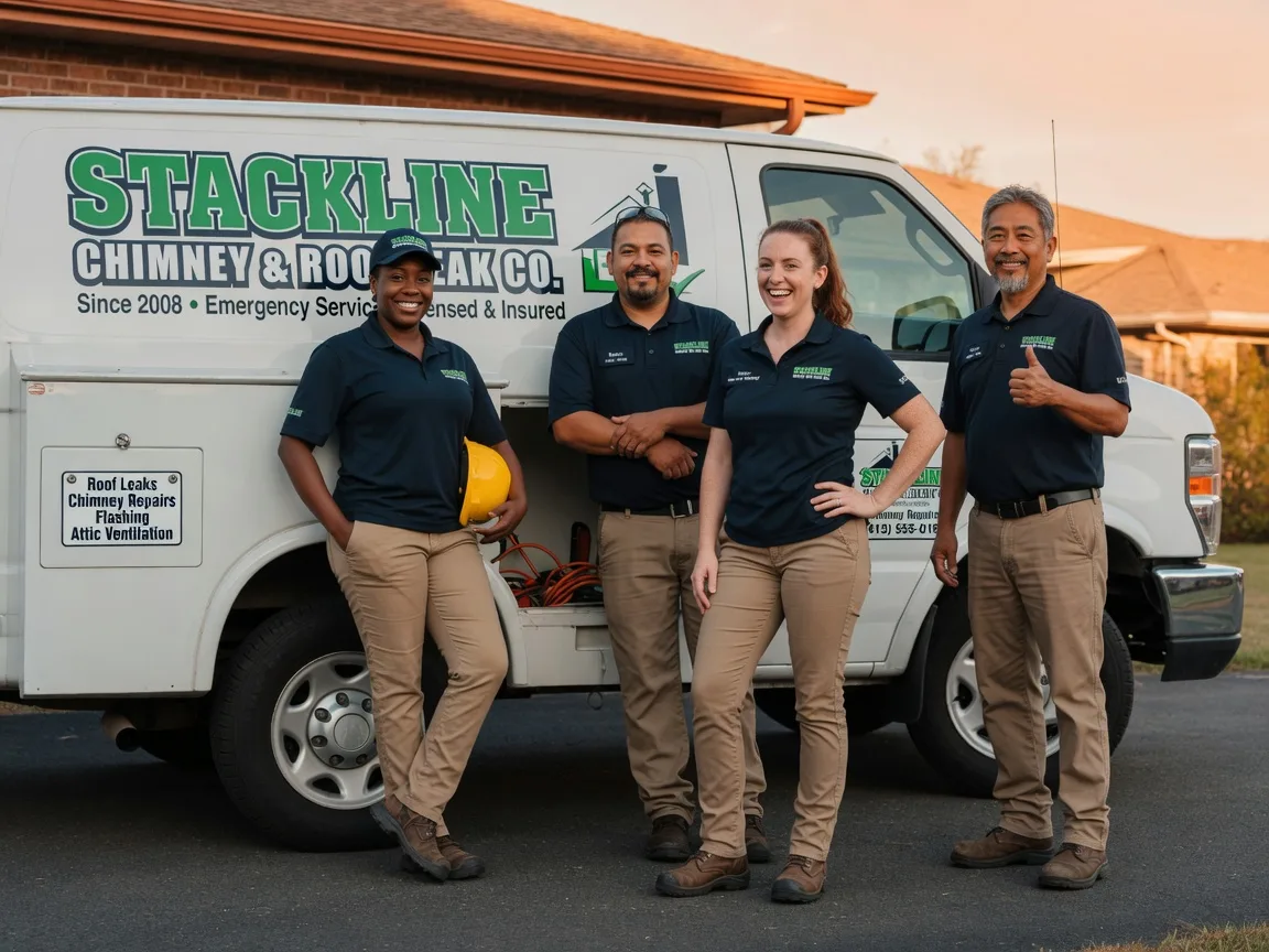 Chimney flashing repair company in Rawson, OH